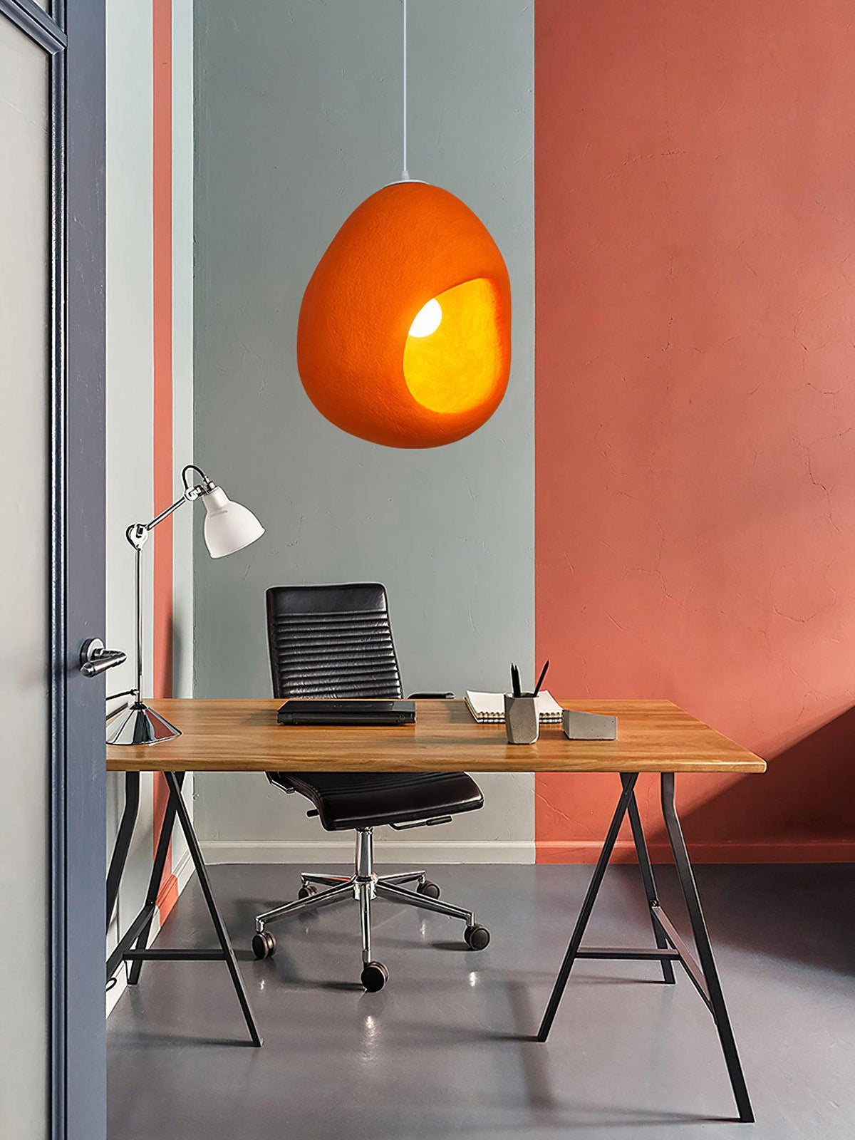 Ilcaryra Moderne hanglamp van kunststof in minimalistisch design