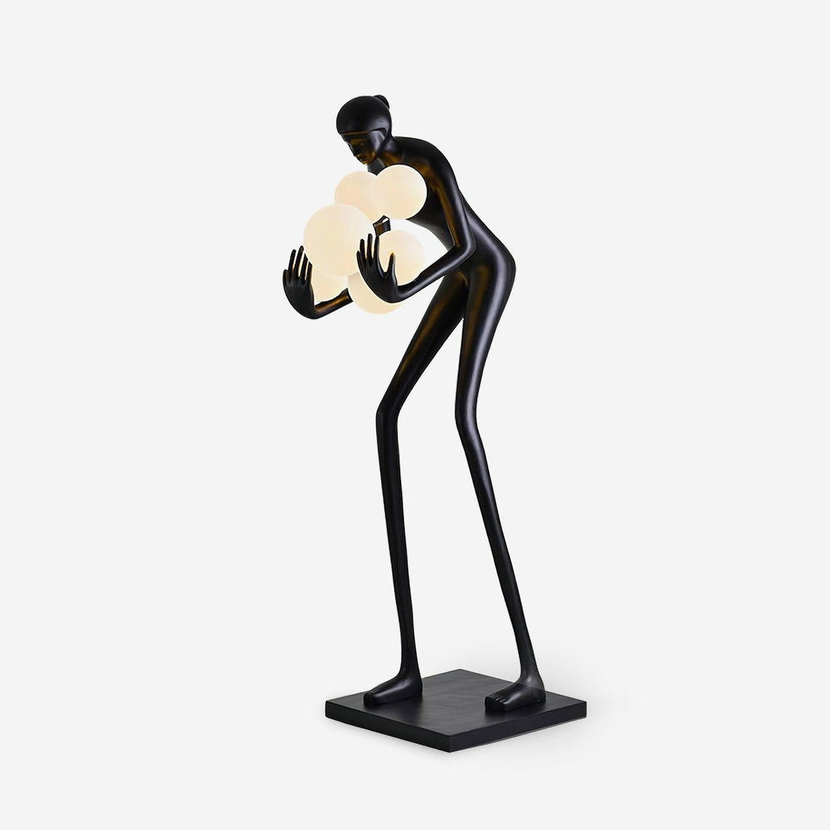 Cradle sculpturale vloerlamp