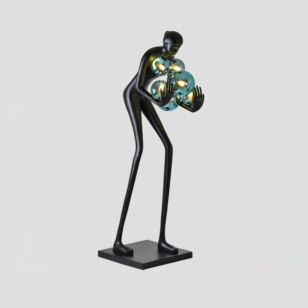 Cradle sculpturale vloerlamp