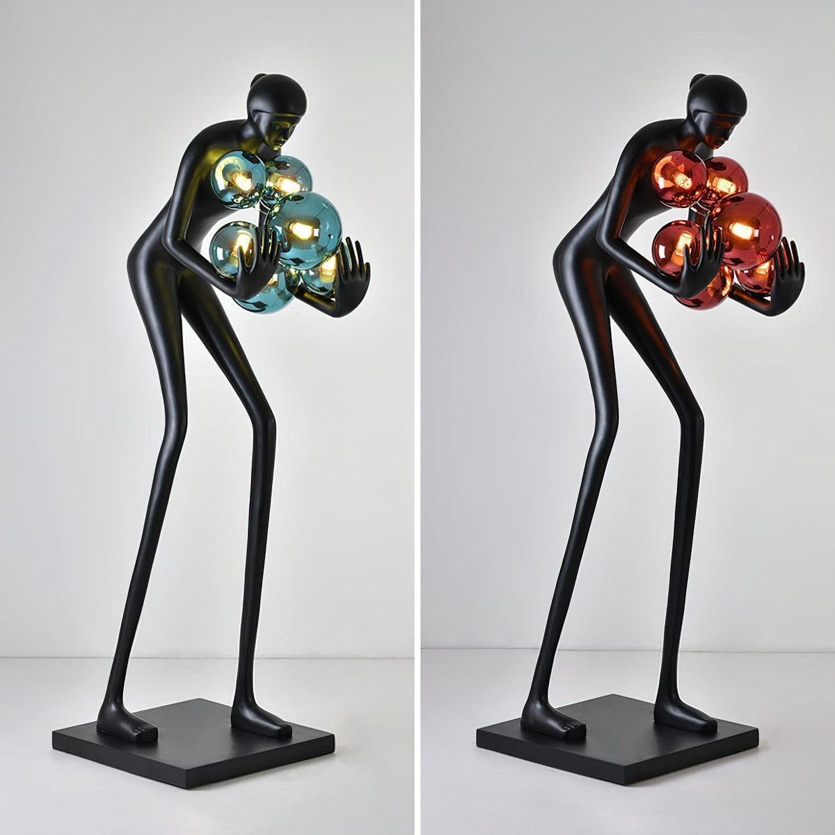 Cradle sculpturale vloerlamp