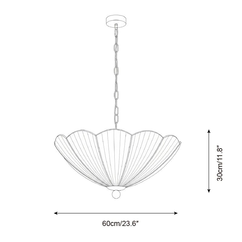 Travertin hanglamp