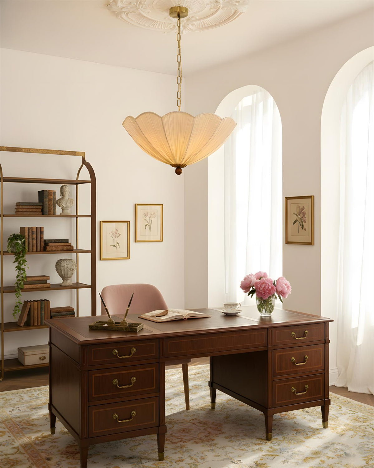 Travertin hanglamp