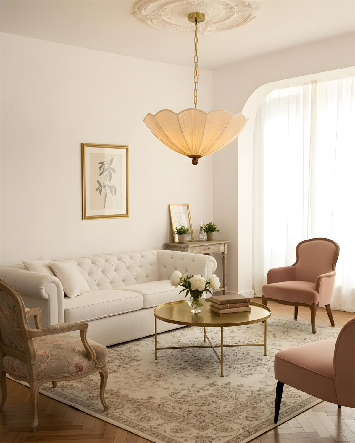 Travertin hanglamp