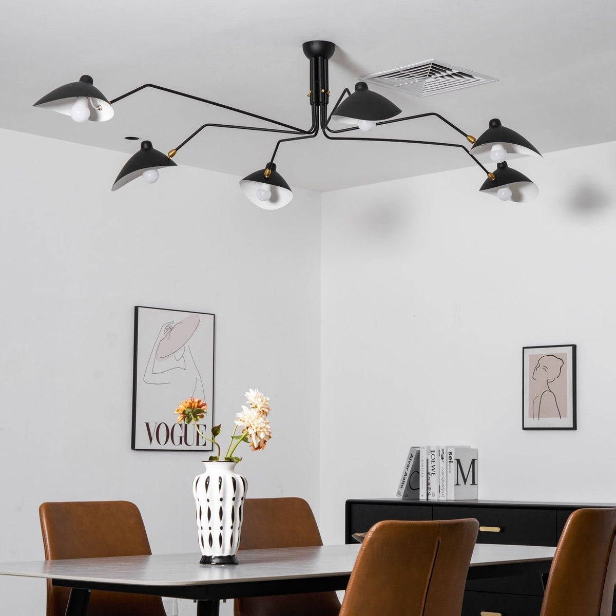 Renuelle plafondlamp drie armen minimalistisch