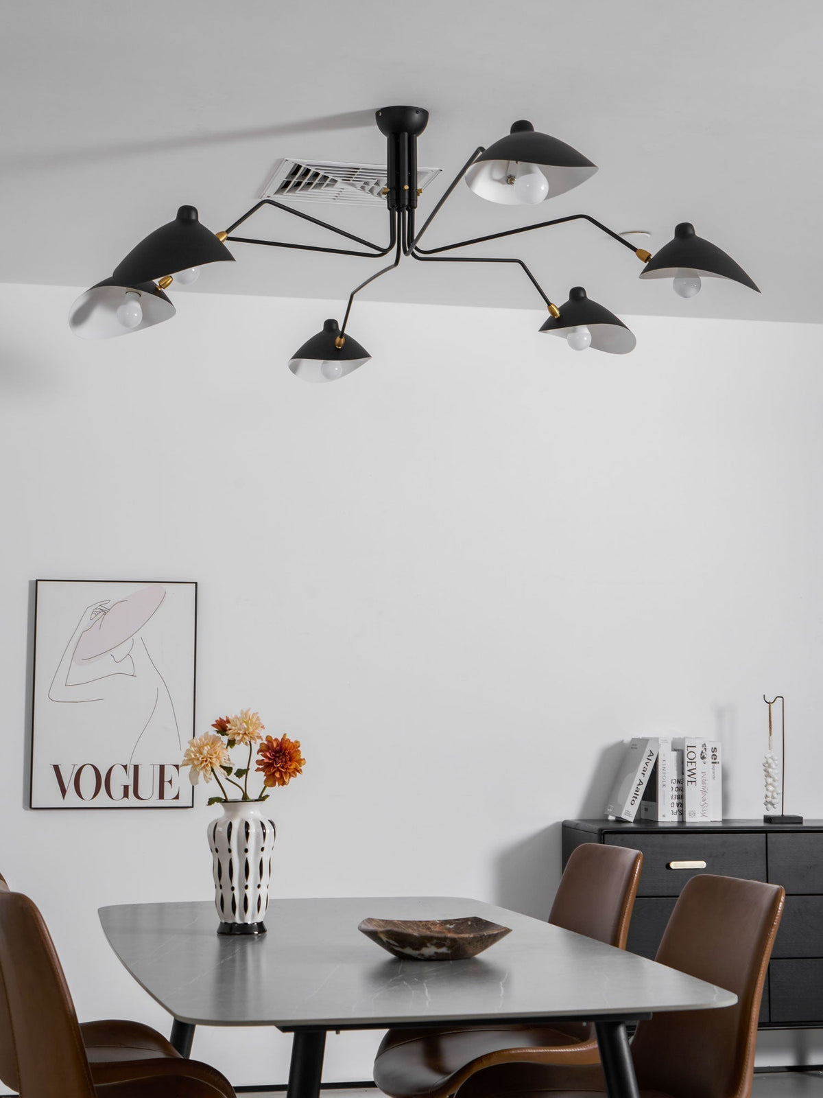 Renuelle plafondlamp drie armen minimalistisch
