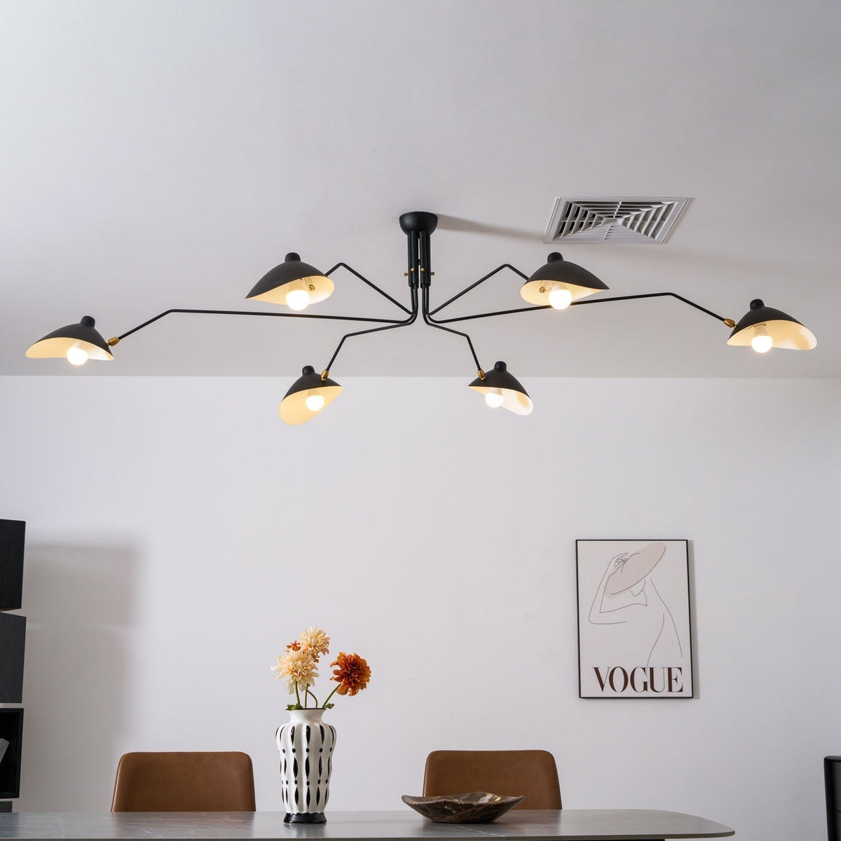 Renuelle plafondlamp drie armen minimalistisch