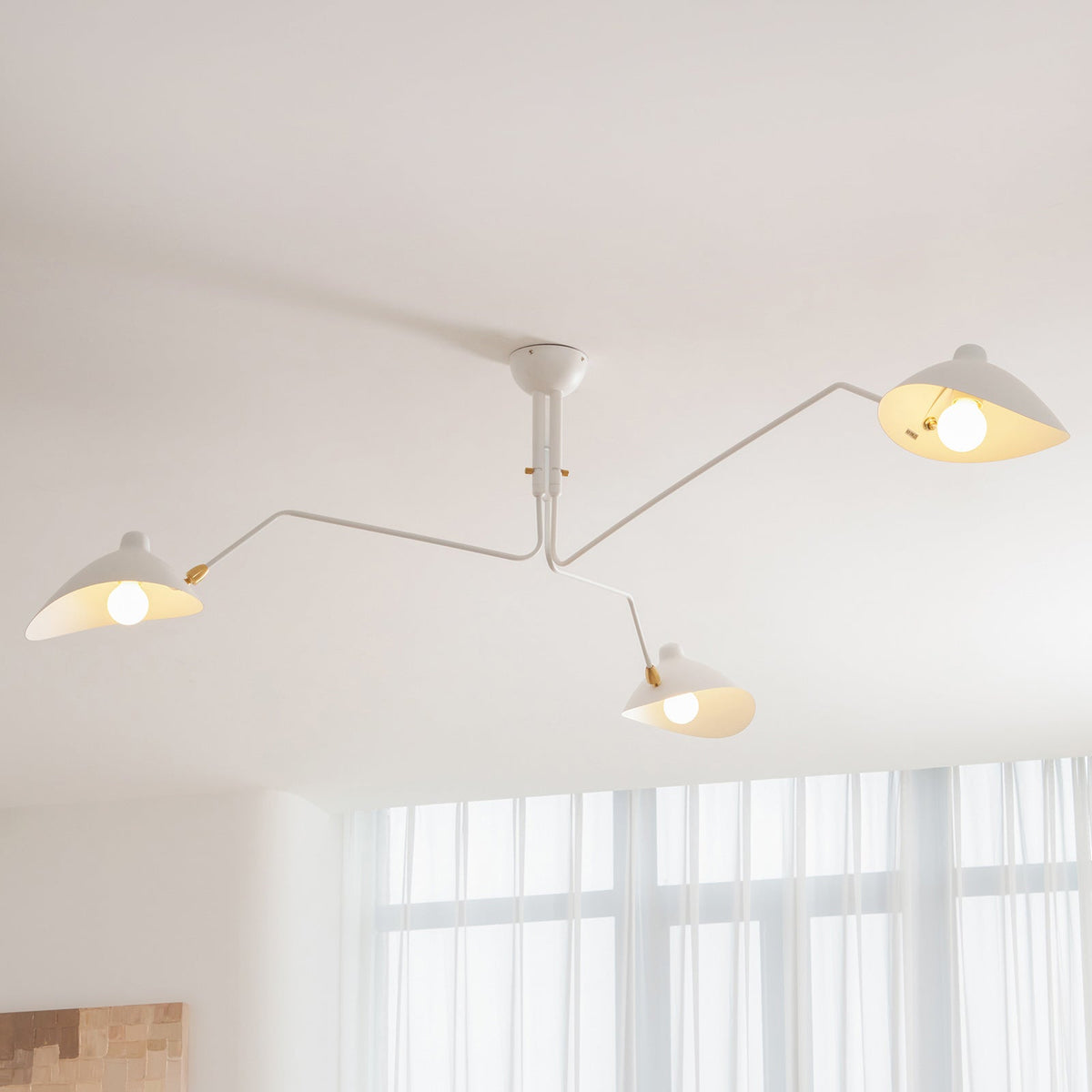 Renuelle plafondlamp drie armen minimalistisch
