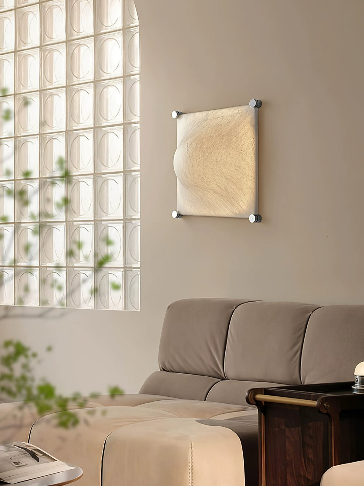 Panel Rustic Silk wandlamp