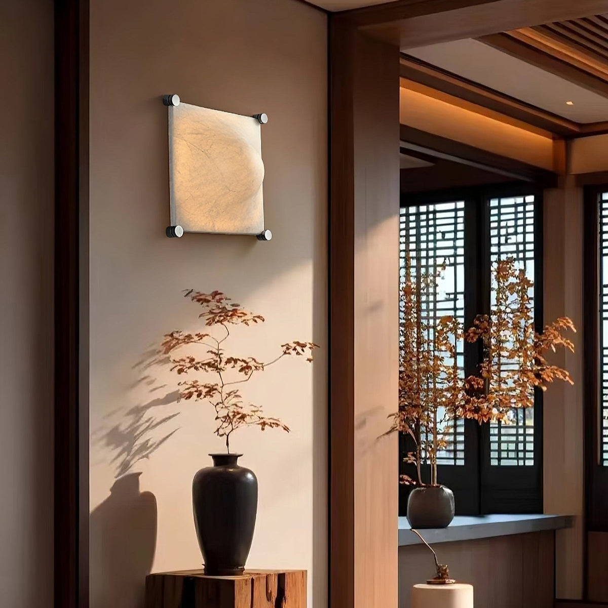 Panel Rustic Silk wandlamp