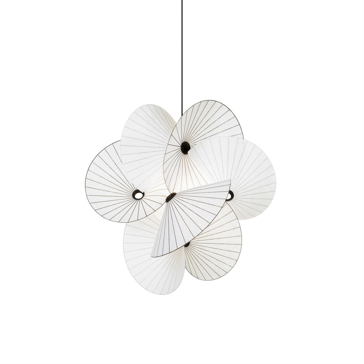 Florielle stoffen hanglamp