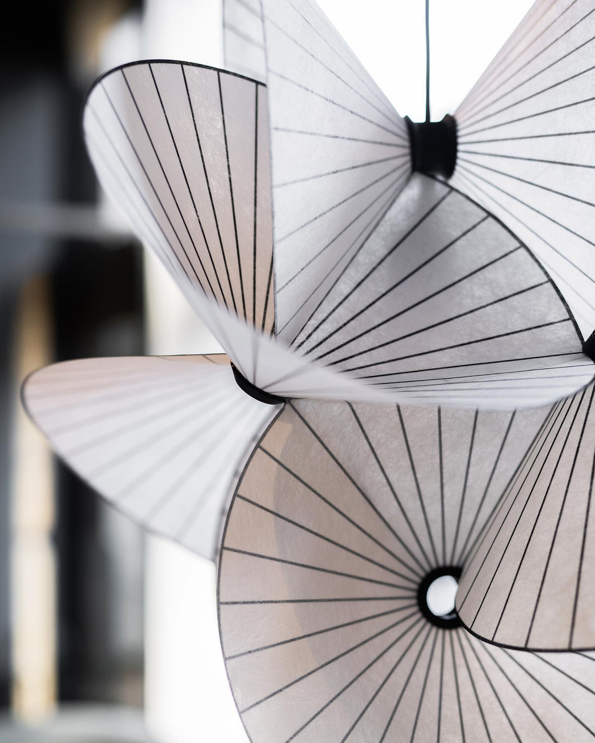 Florielle stoffen hanglamp