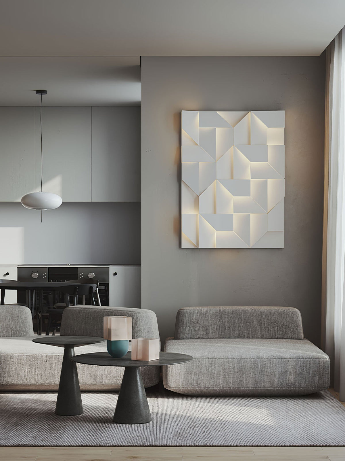 Wynor Shadows Grand wandlamp