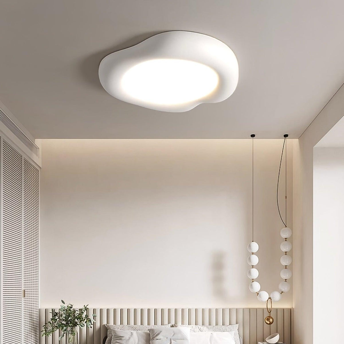 Zelaeis gevormde appel hars plafondlamp