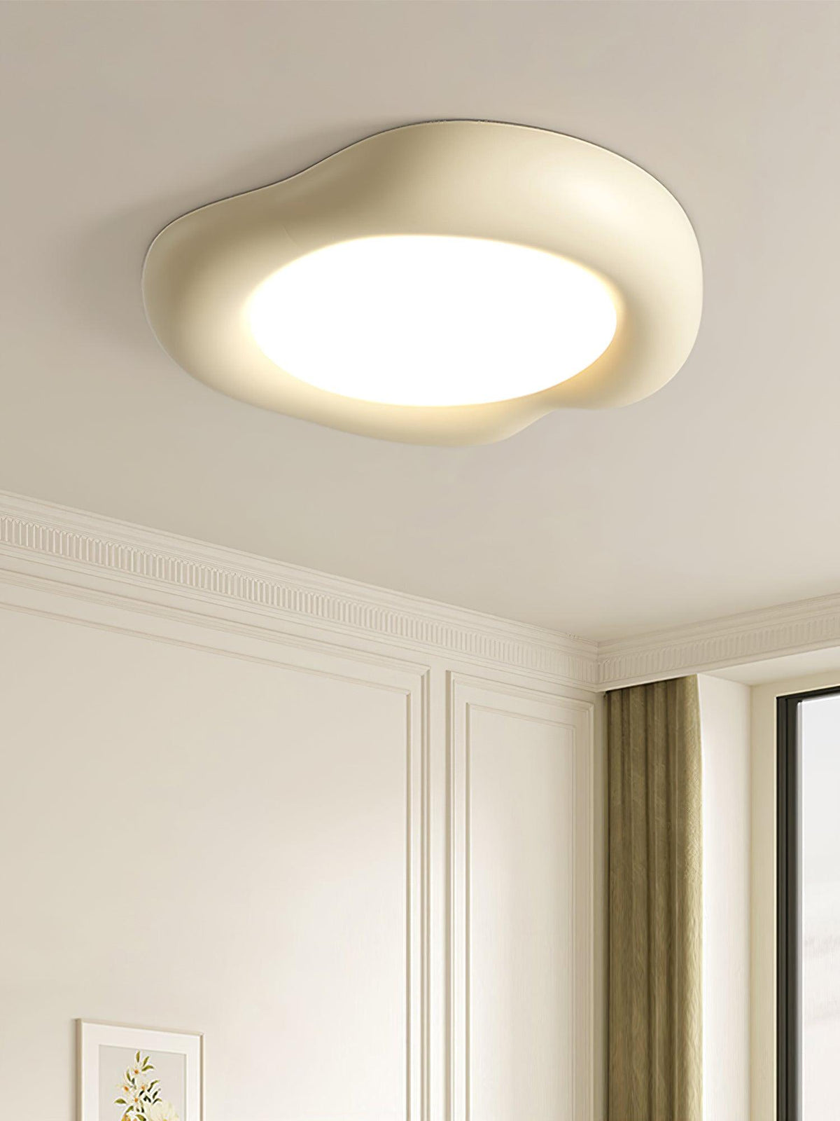 Zelaeis gevormde appel hars plafondlamp