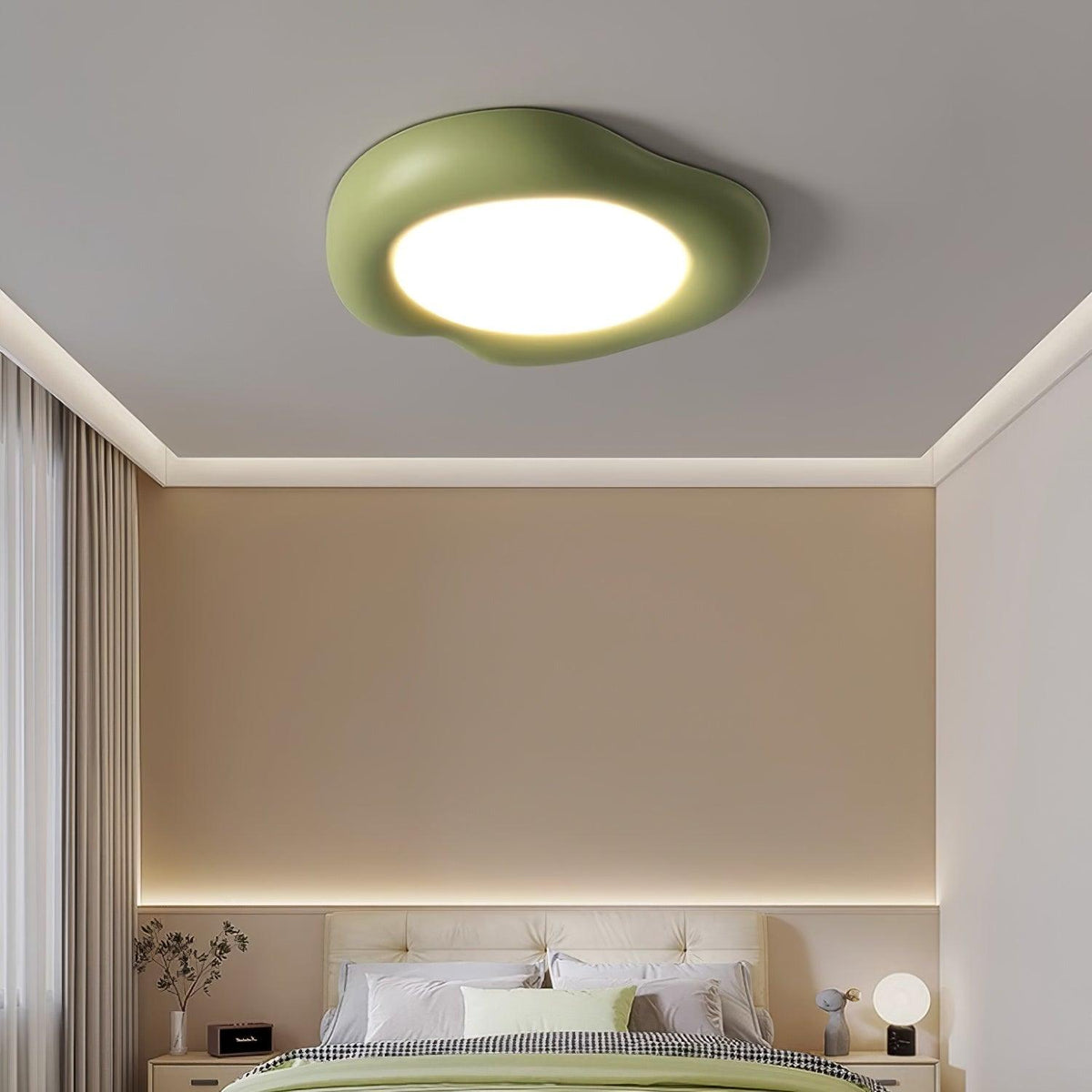 Zelaeis gevormde appel hars plafondlamp