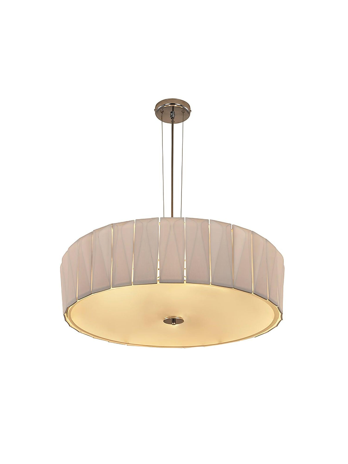 Vaeliora geribbelde keramische hanglamp