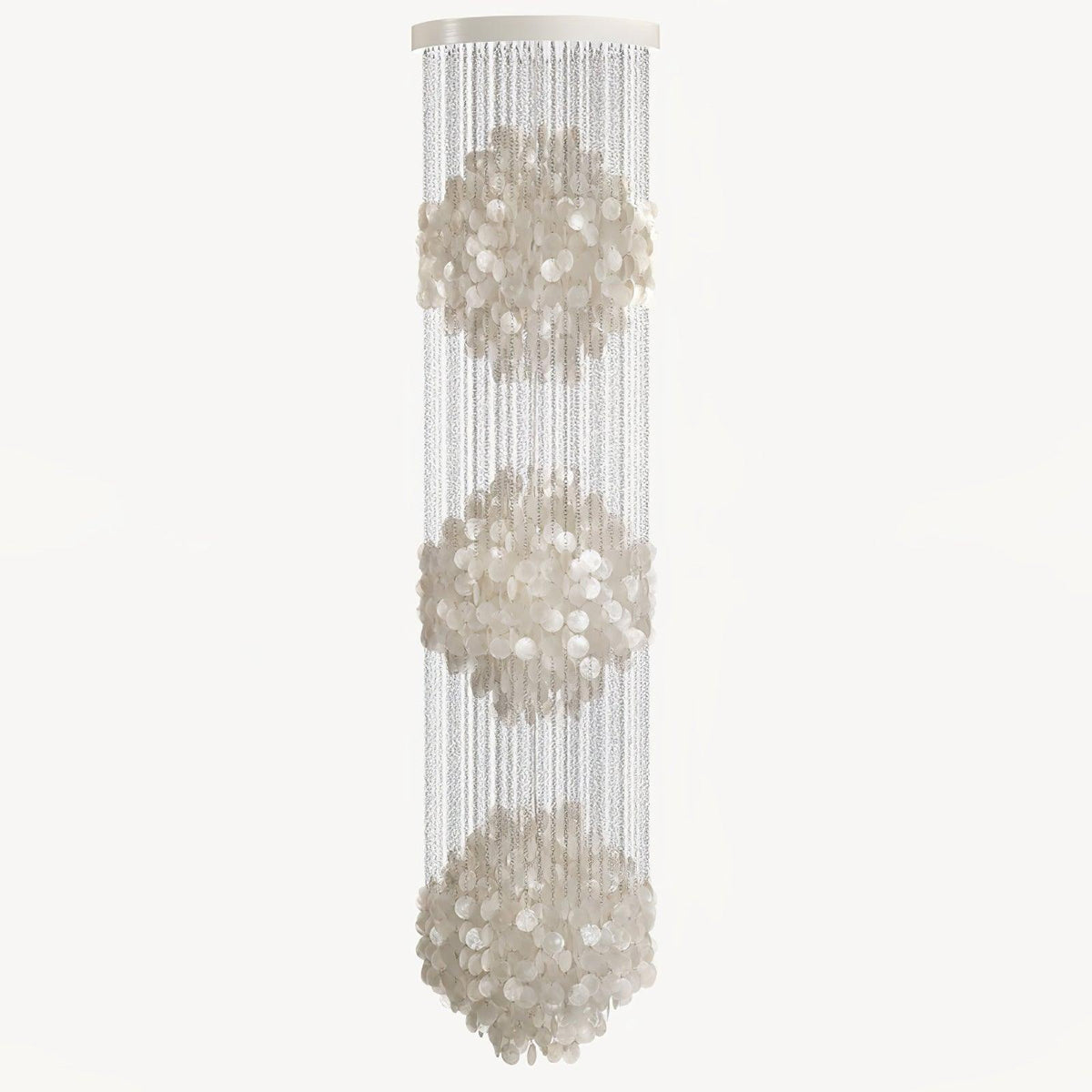 Neloza Coastal Shell Waterfall hanglamp