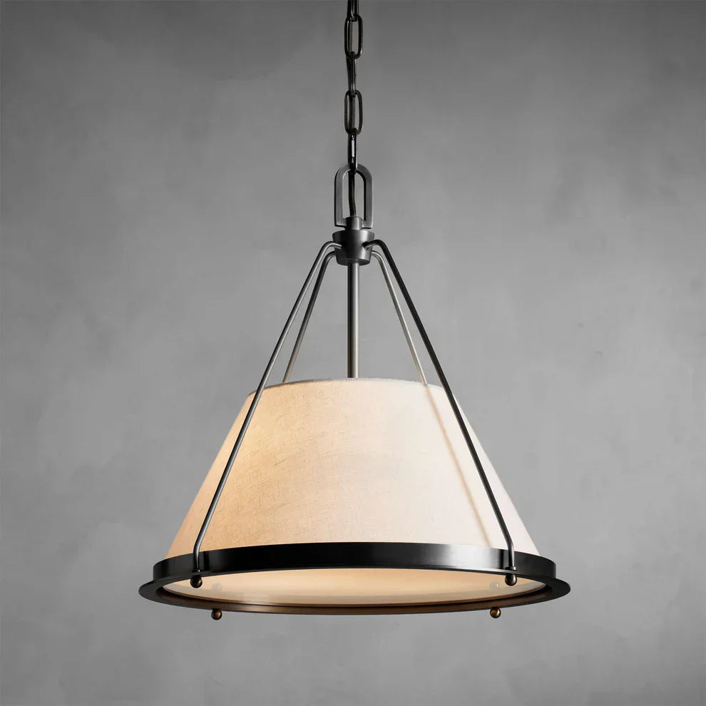 Alessio Vintage Ongebruikelijk Metaal Stof Hanglampen Lampenkap Slaapkamer Eetkamer