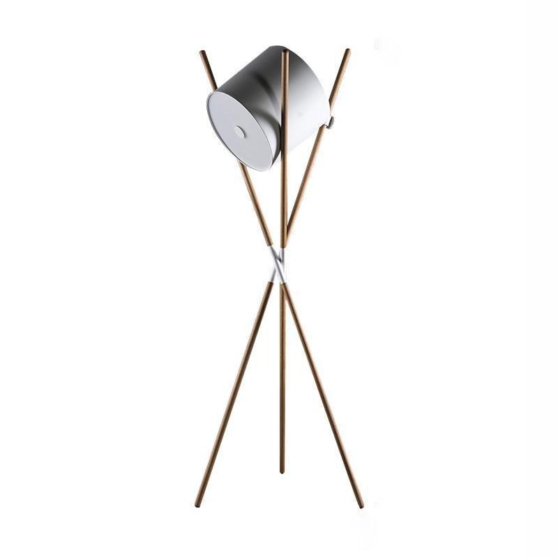 Syloena moderne houten vloerlamp
