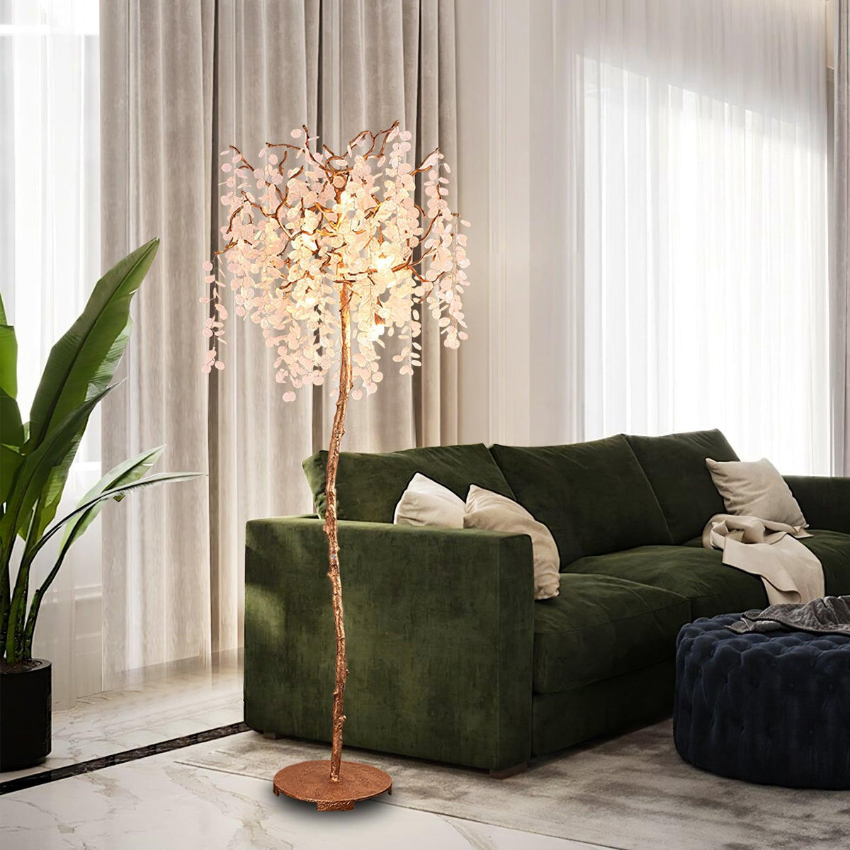 Arsorir glasboom vloerlamp