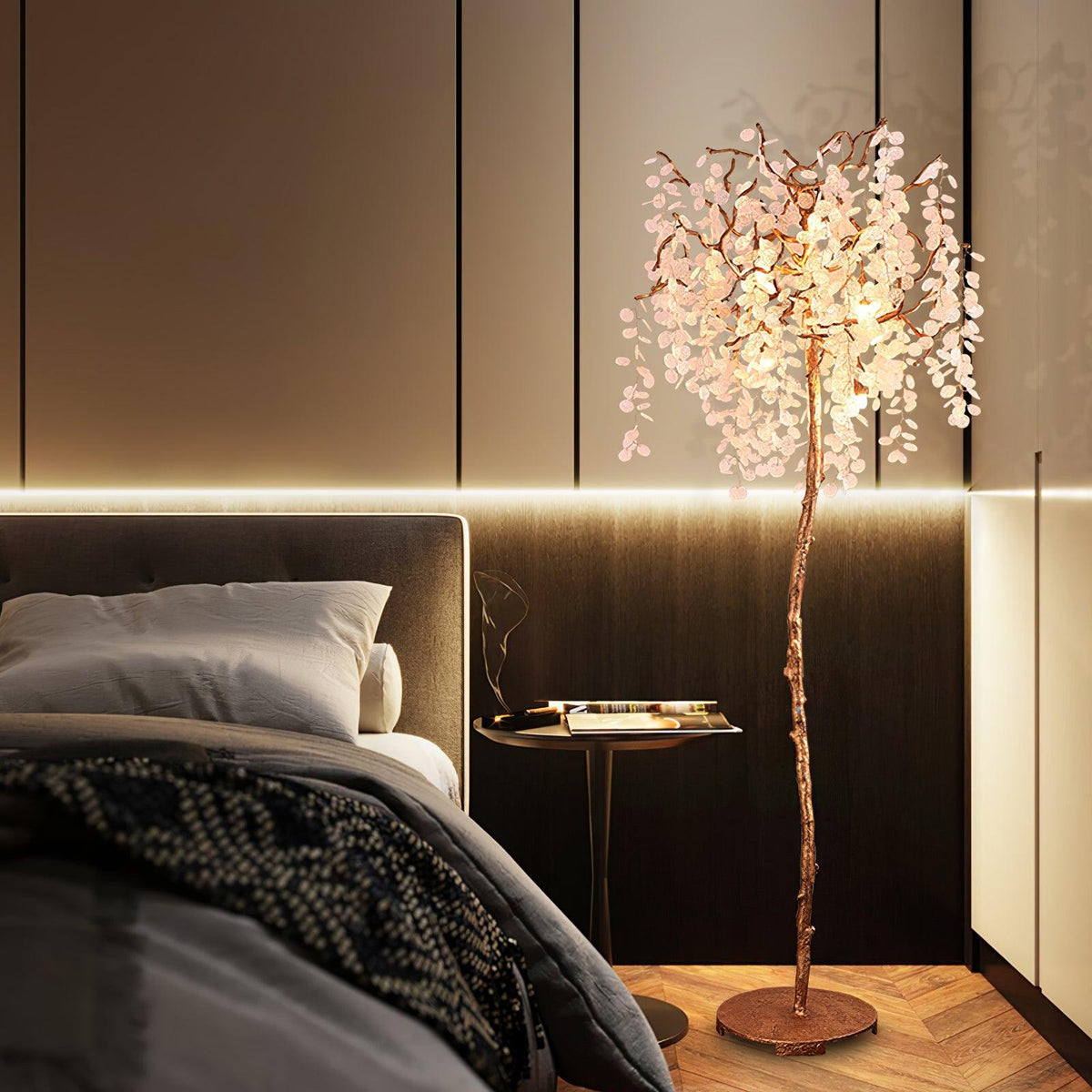 Arsorir glasboom vloerlamp