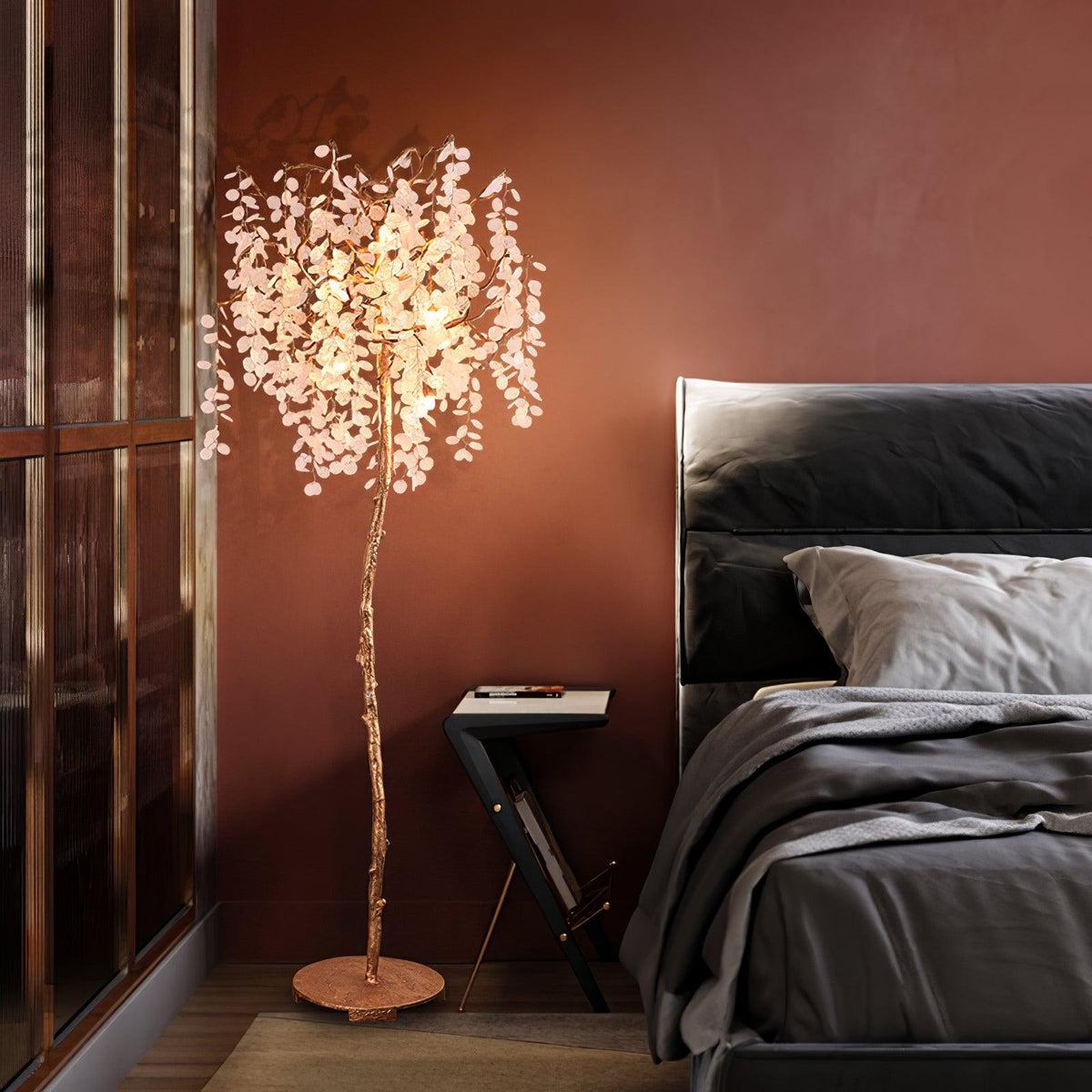 Arsorir glasboom vloerlamp
