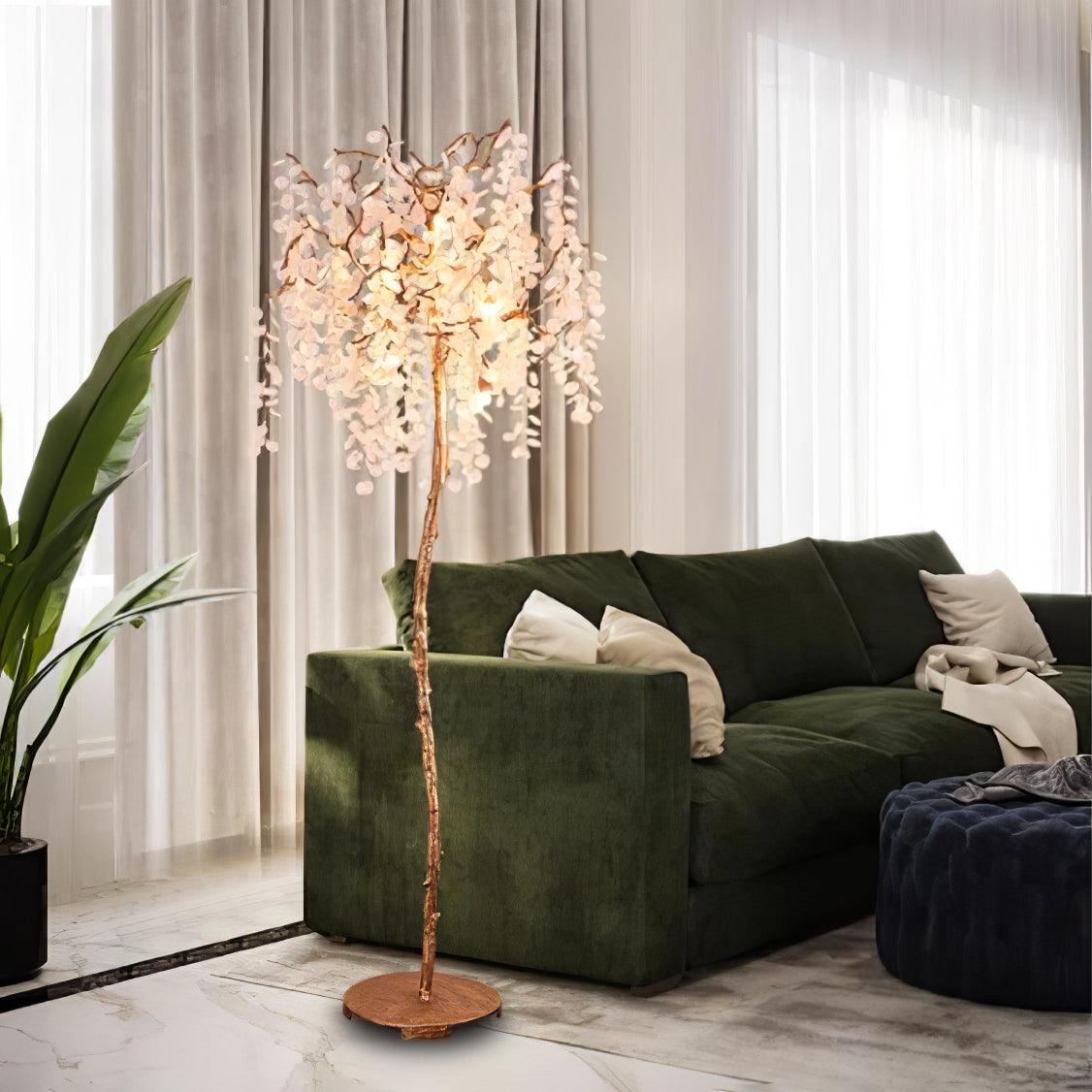 Arsorir glasboom vloerlamp