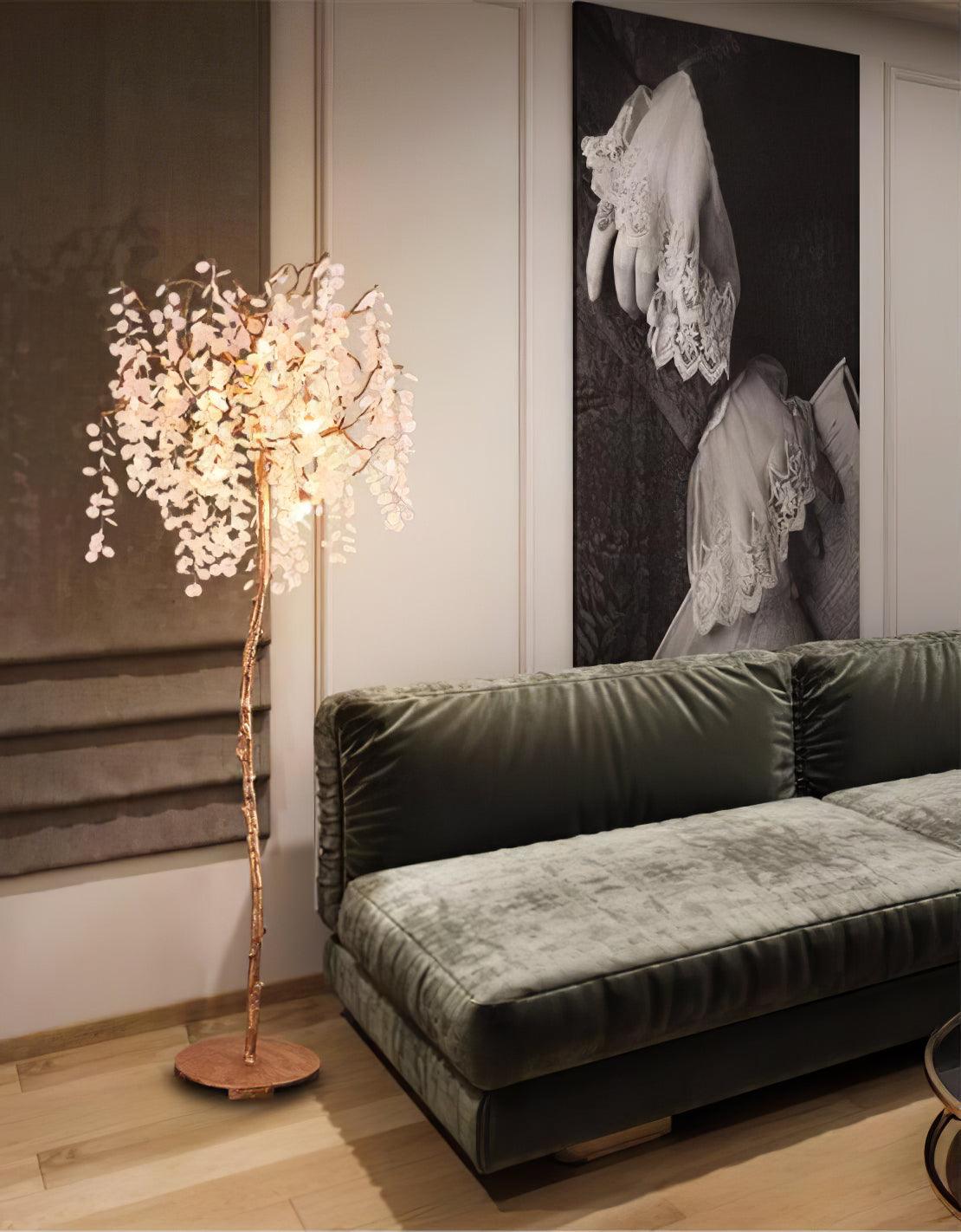 Arsorir glasboom vloerlamp
