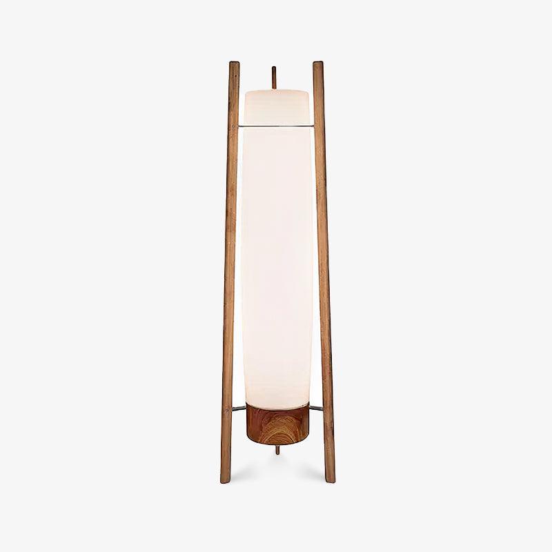 Zezoraril Wabi-Sabi Walnoot vloerlamp