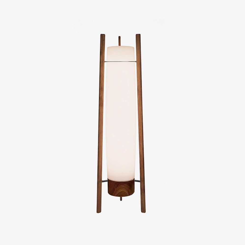 Zezoraril Wabi-Sabi Walnoot vloerlamp