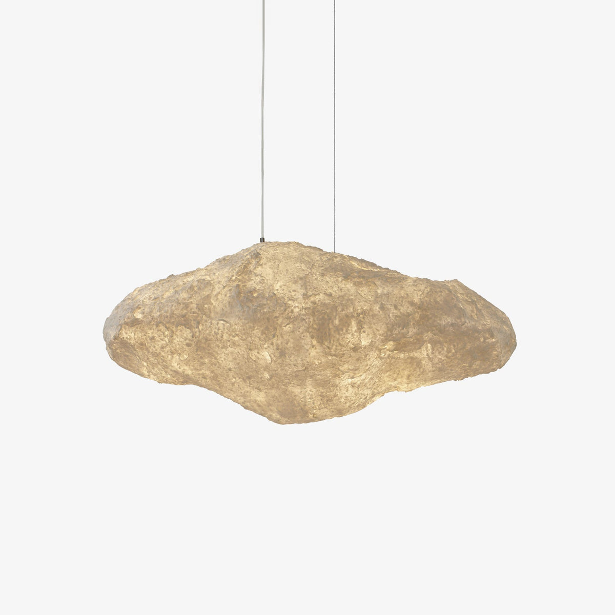 Elliros Textured Paper Pulp hanglamp
