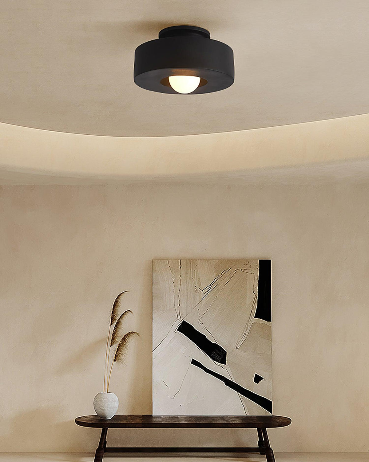 Celelian plafondlamp Simon hars cilindrisch