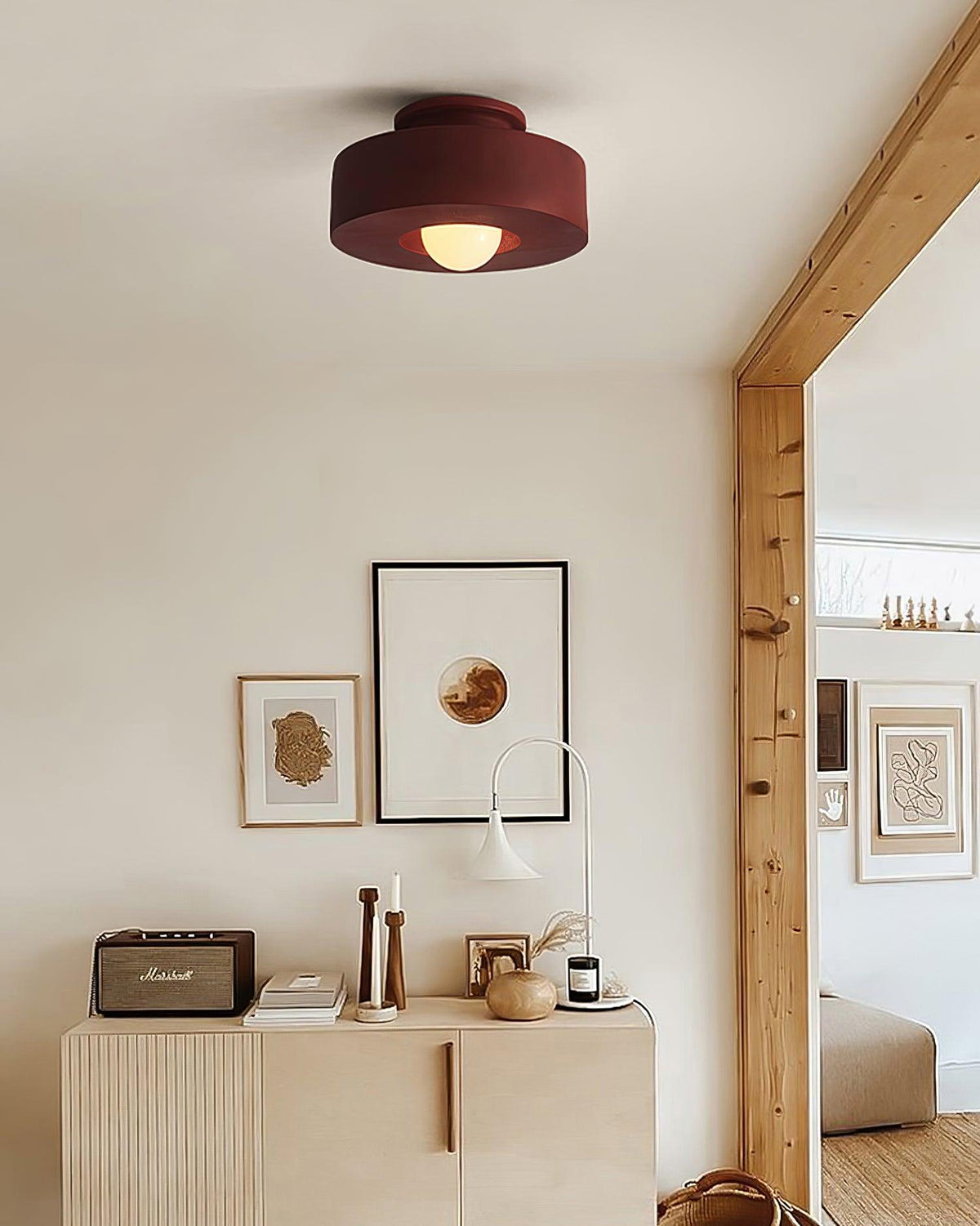 Celelian plafondlamp Simon hars cilindrisch