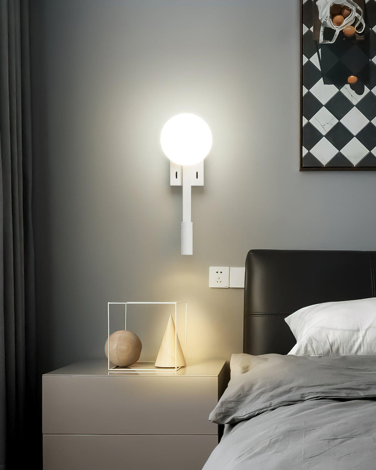 Orbit Fashion PE-wandlamp