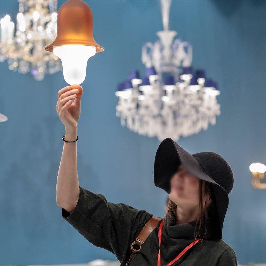Calaeus Noordse kunst glas hanglamp