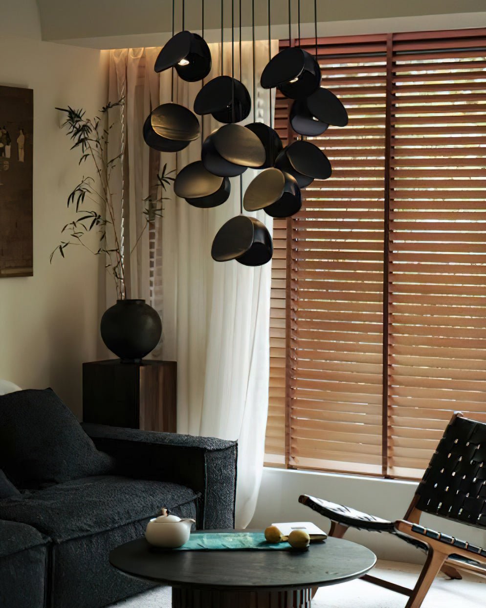 Elmiren Cluster Hout hanglamp