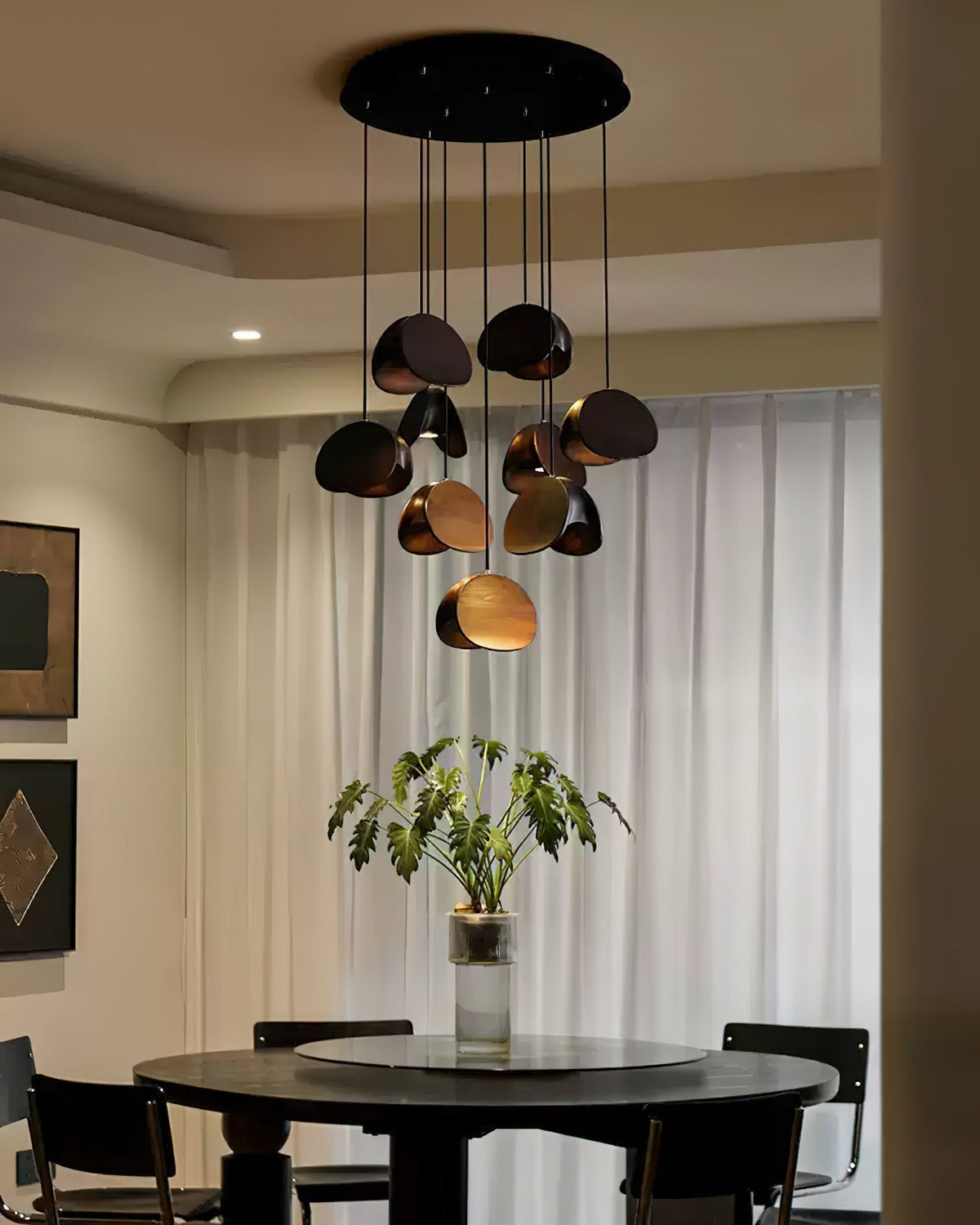 Elmiren Cluster Hout hanglamp