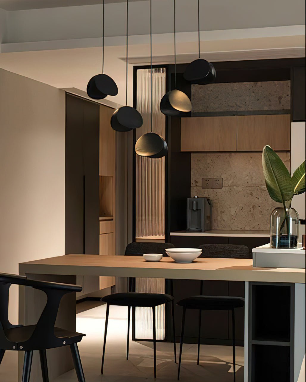 Elmiren Cluster Hout hanglamp