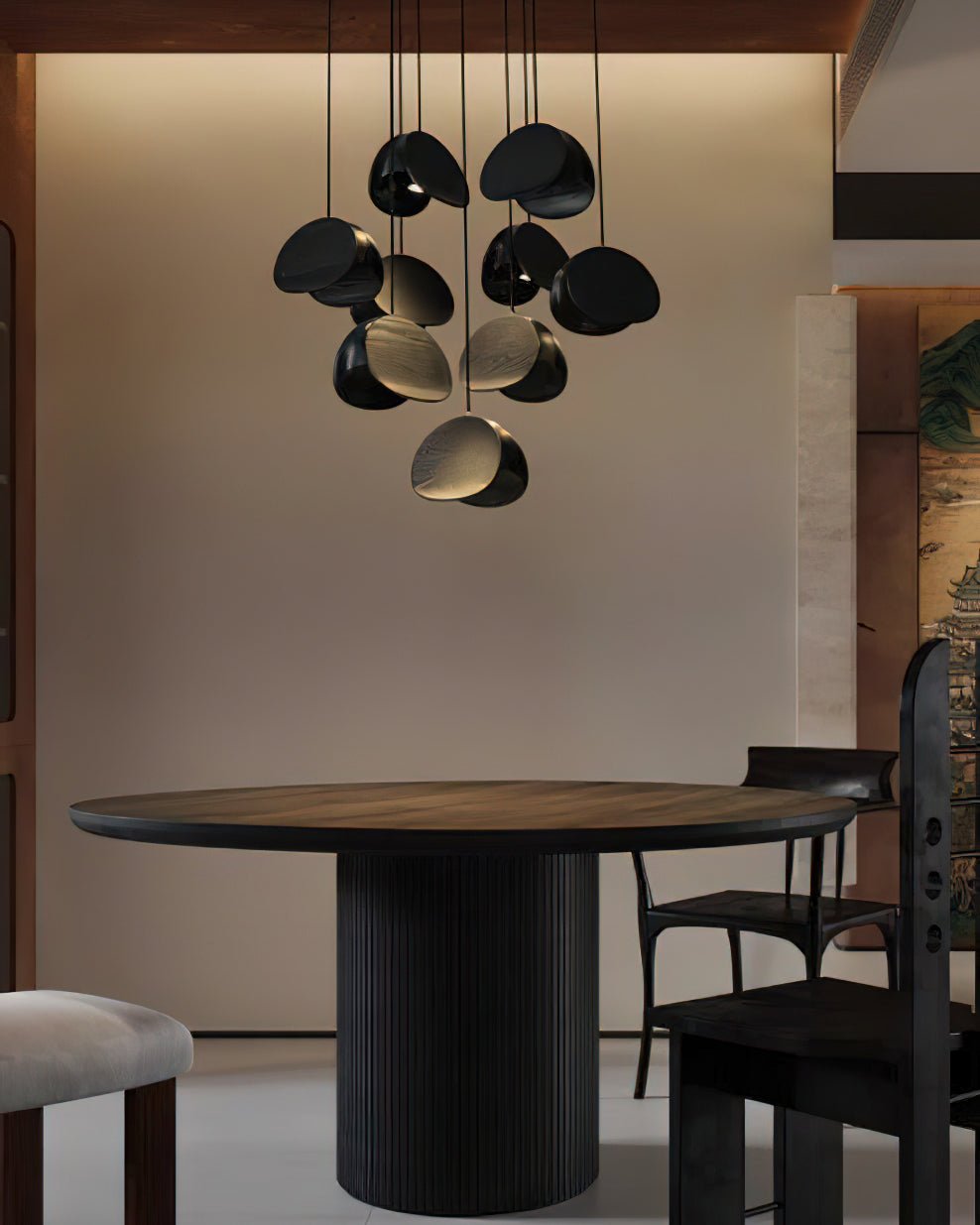 Elmiren Cluster Hout hanglamp