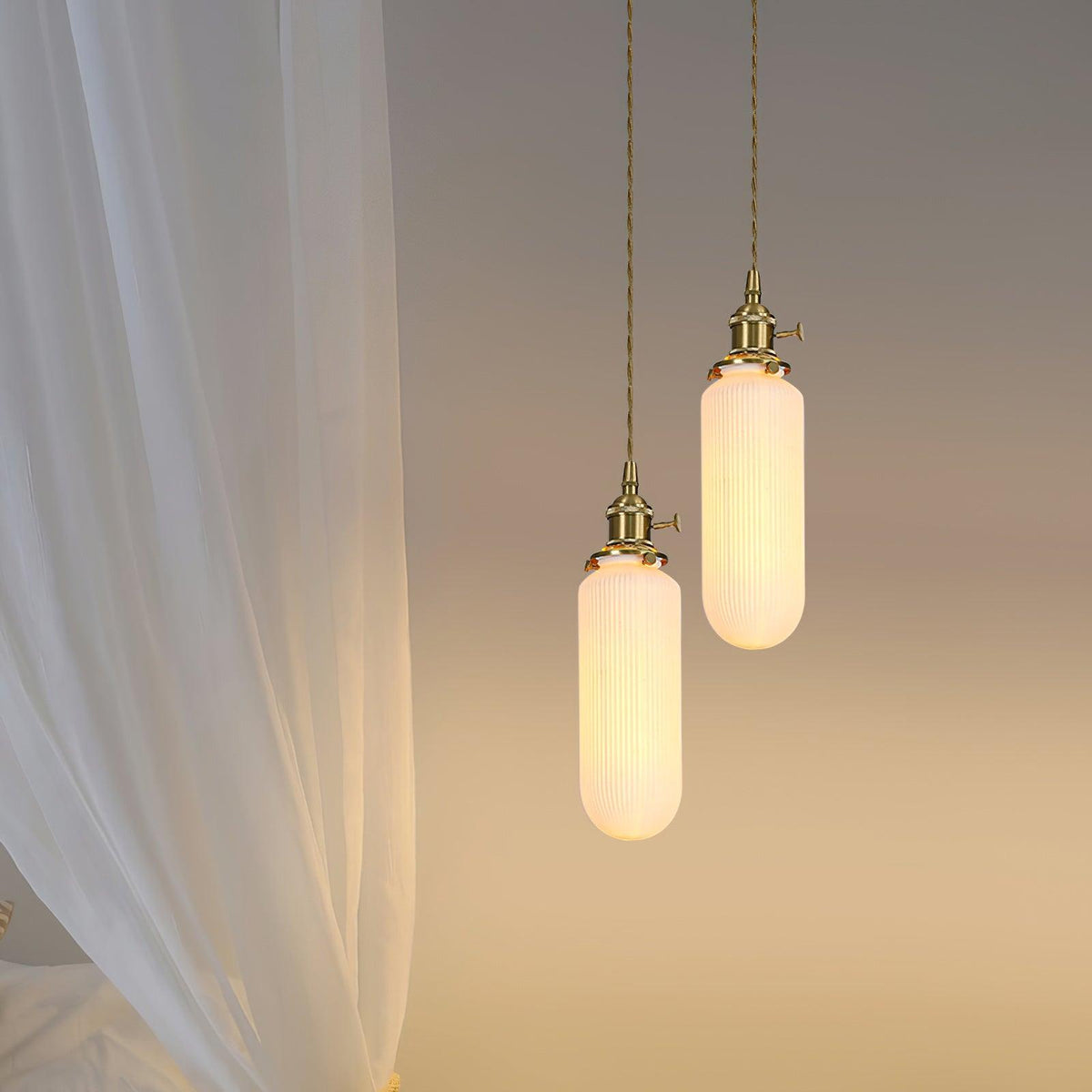 Eliaora Vintage keramische hanglamp