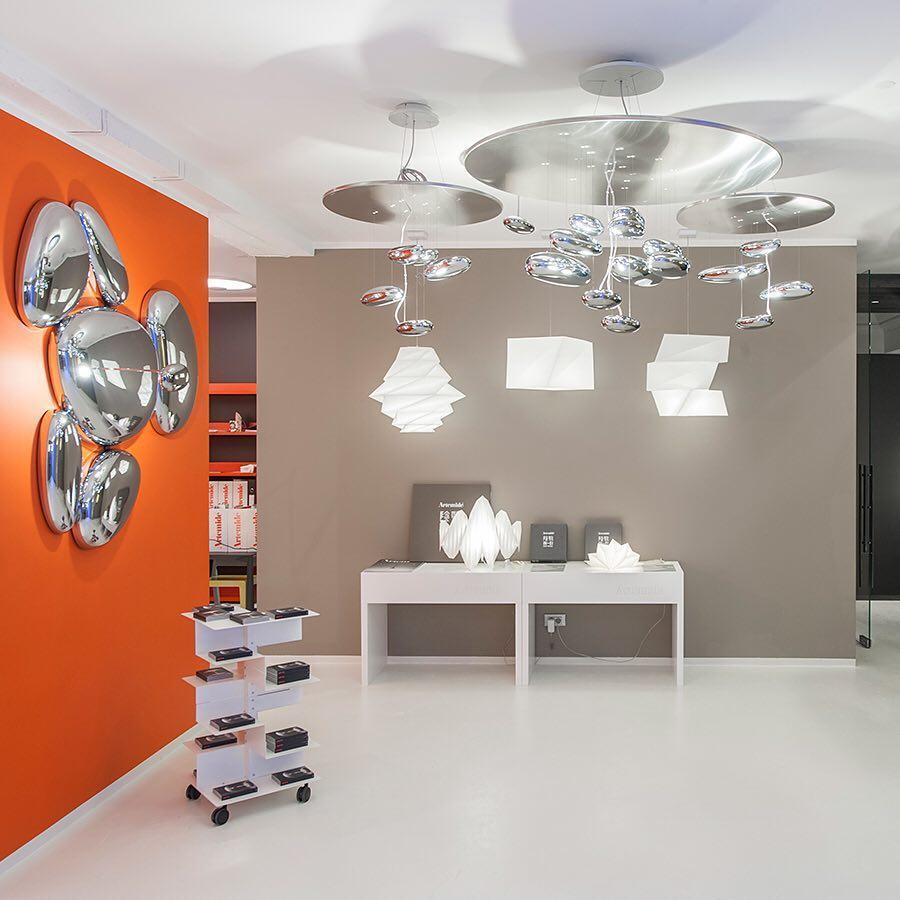 Vostix Plafondlamp Chroom Kiezelvorm modern