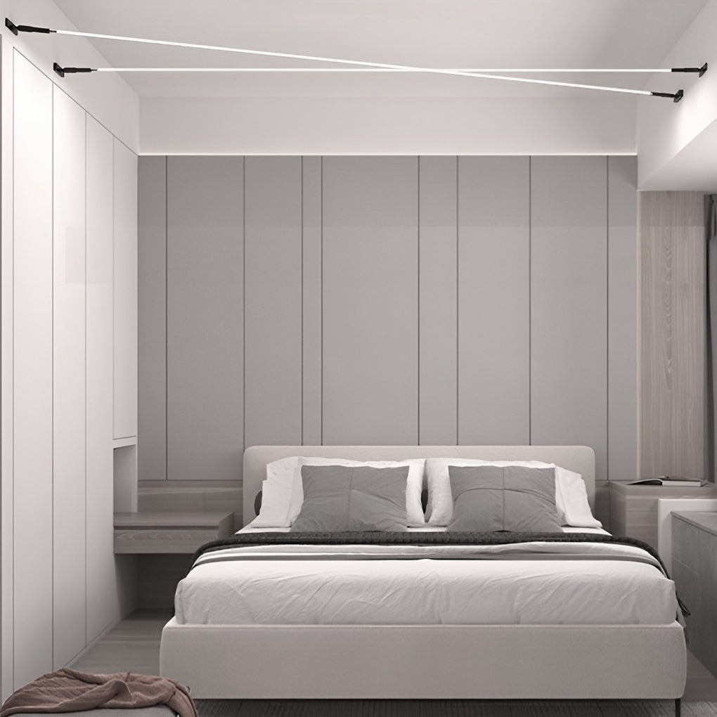 Zusken Minimalistische lineaire plafondlamp