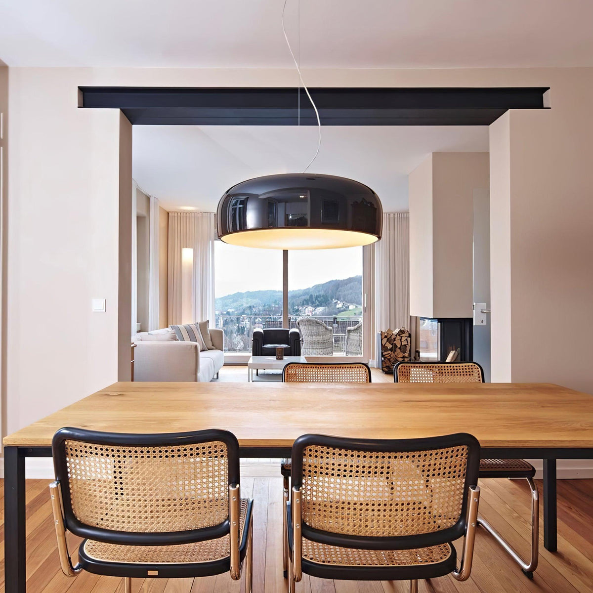 Void Moderne hanglamp van aluminium