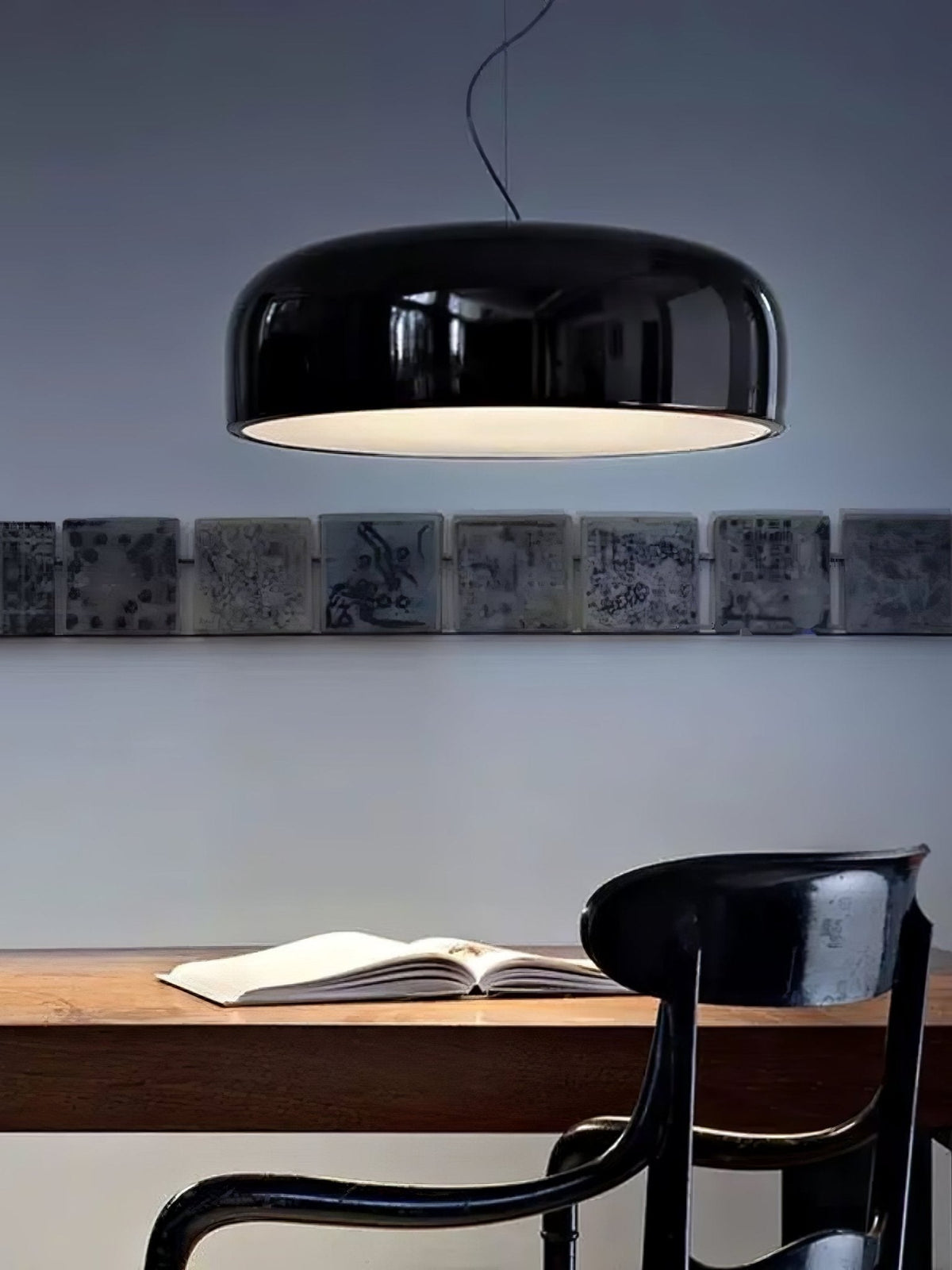Void Moderne hanglamp van aluminium