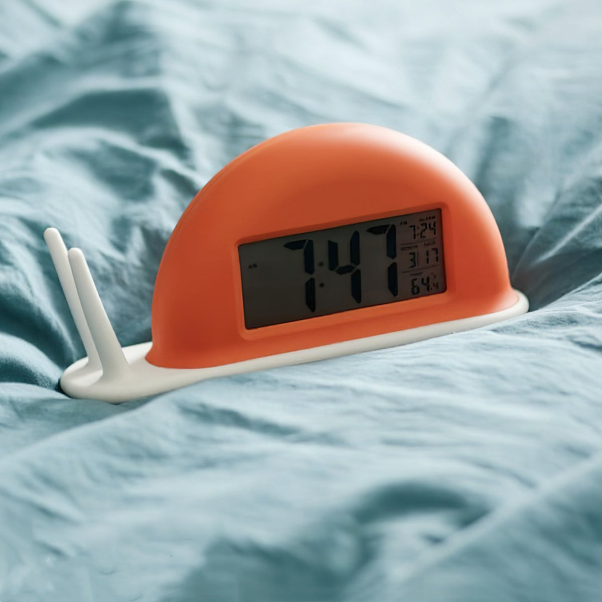 Ciriraya Slak Alarmklok Nachtlamp (ingebouwde batterij)