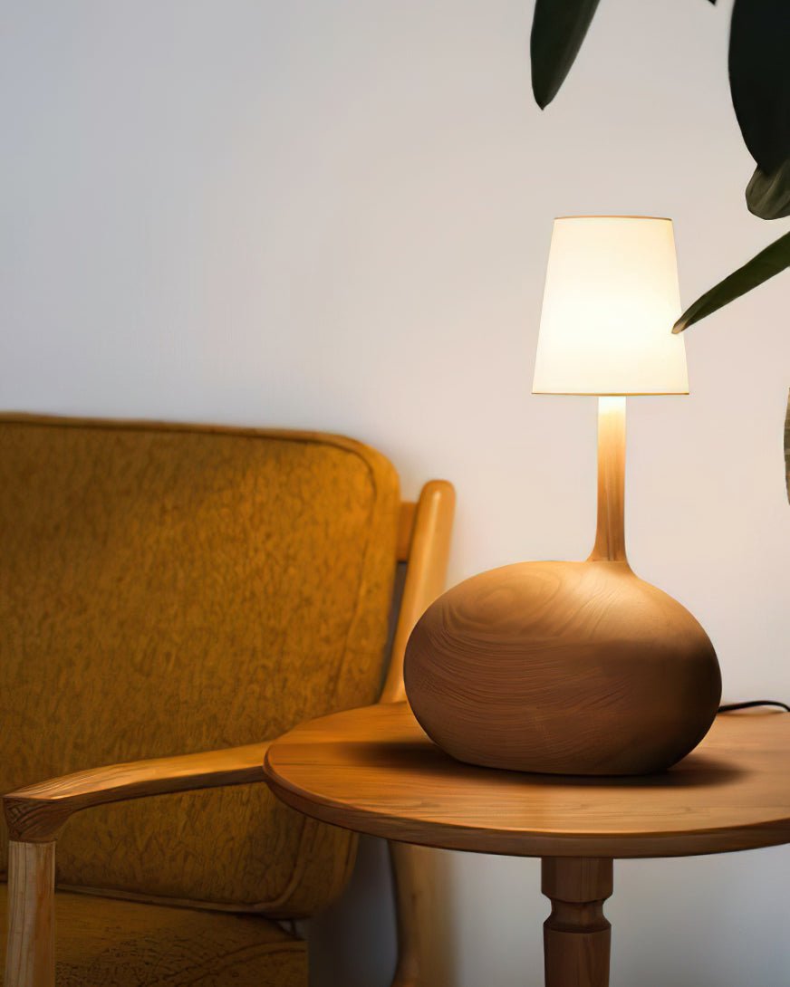 Brixten Houten Stoffen tafellamp