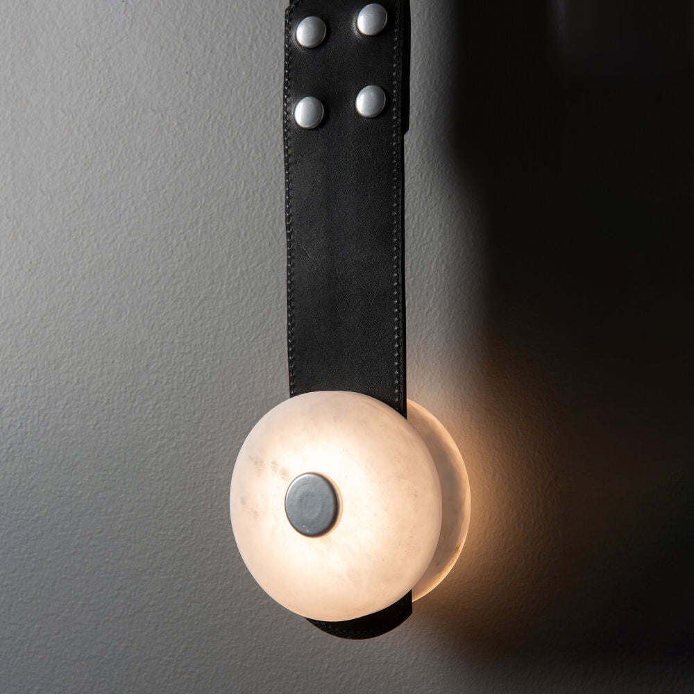 Eirerora wandlamp in albast