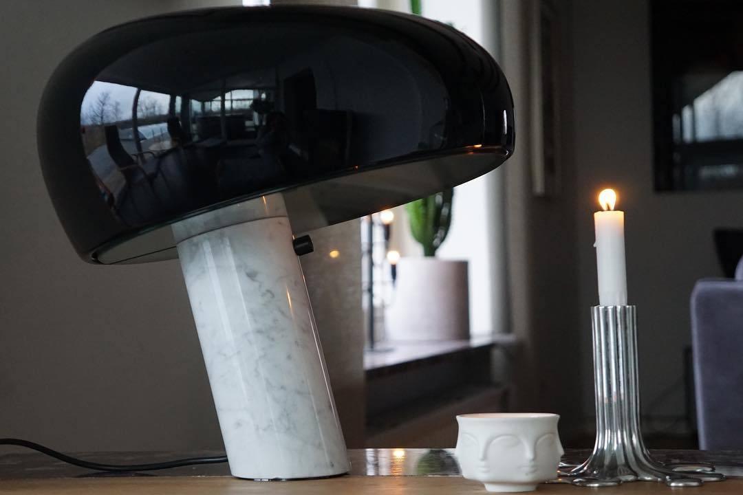 Nucleus marmeren tafellamp