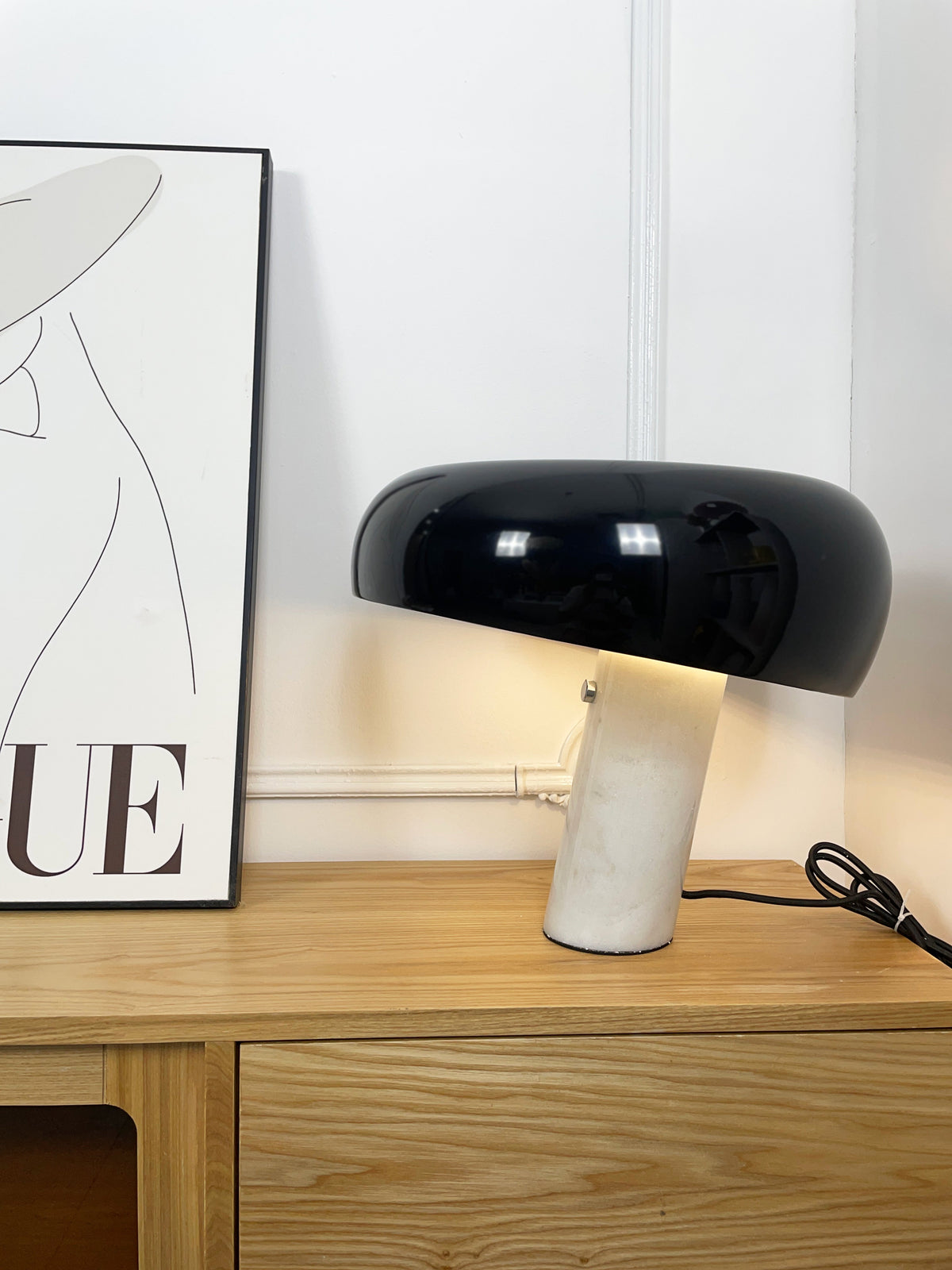 Nucleus marmeren tafellamp