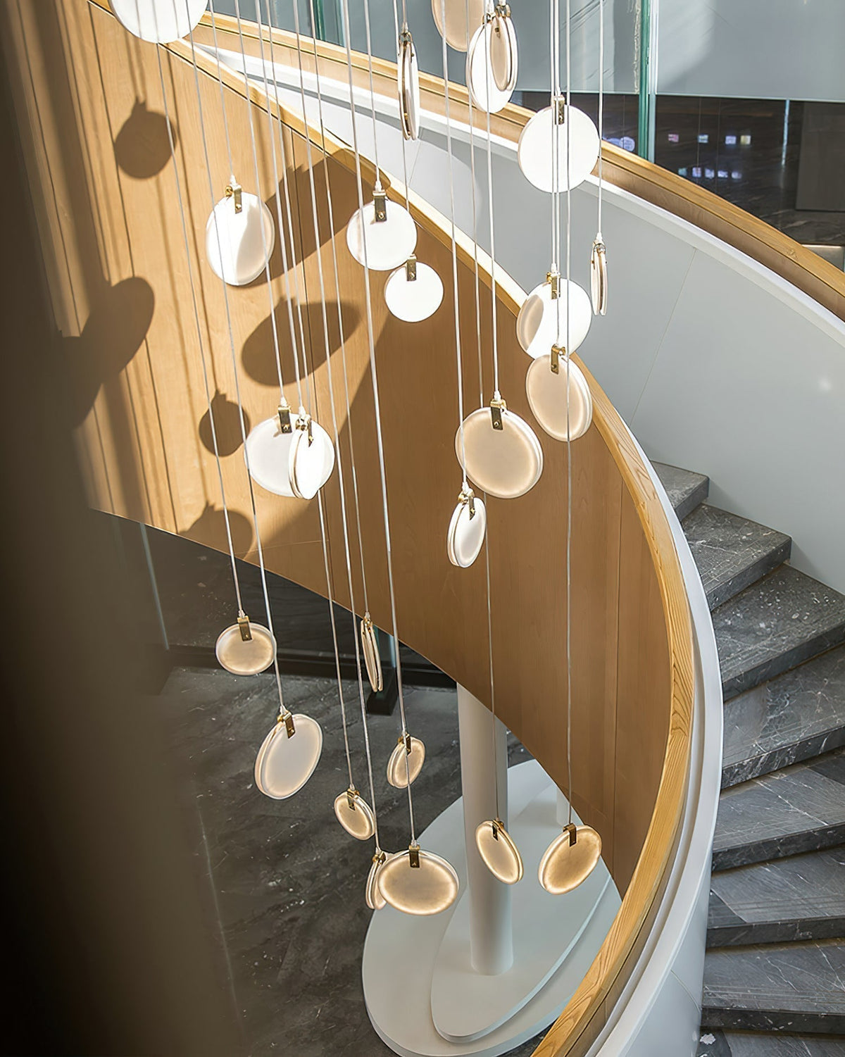 Nivaine hanglamp van albast